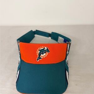Miami Dolphins Reebok NFL Equipment Visor – Aqua & Orange